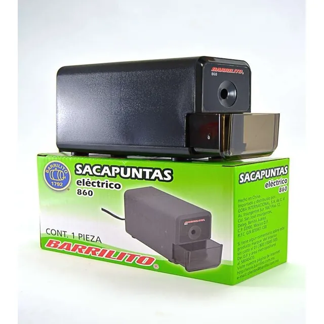 Sacapuntas Electrico Barrilito 860