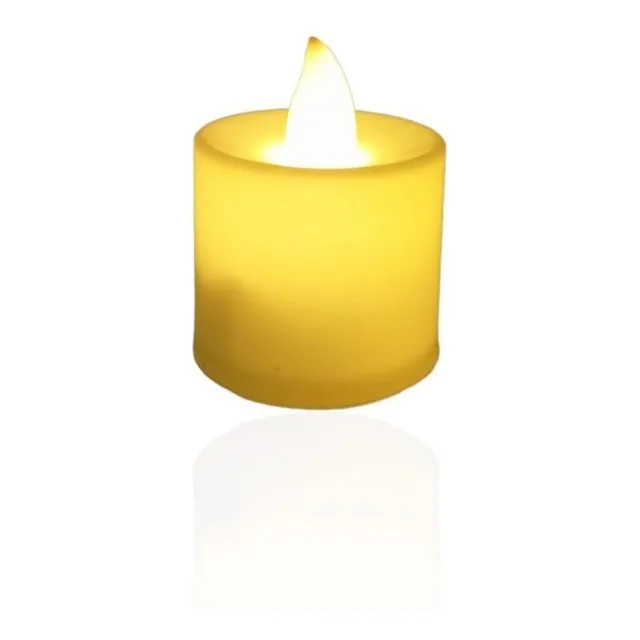 Velas Led Decorativas  Pack X 24 Unidades Cálido + Pilas