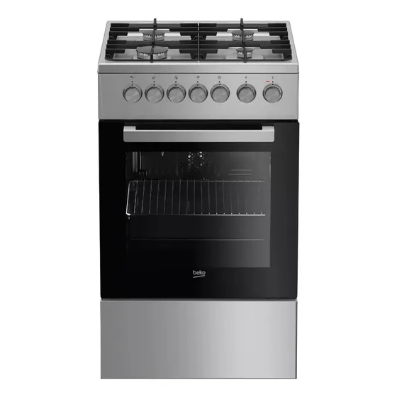 Cocina Beko Combinada Fse 52130 Gx C/turbina 50x60 Albion