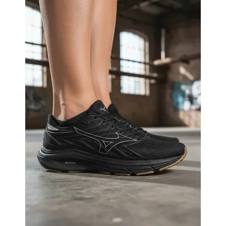 Tênis Mizuno Jet 8 - Masculino - Preto-preto