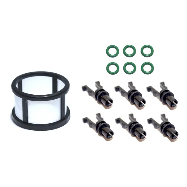 Kit Para Inyector Gm Vortec 6 Liga, 1 Microfiltro Y 6 Punta 