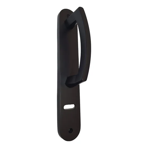 Lyla Manijon Puerta Principal 250x40 Aluminio Negro Mate
