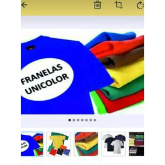 Franelas Unicolor De Algodón Tipo Ovejitas!!!