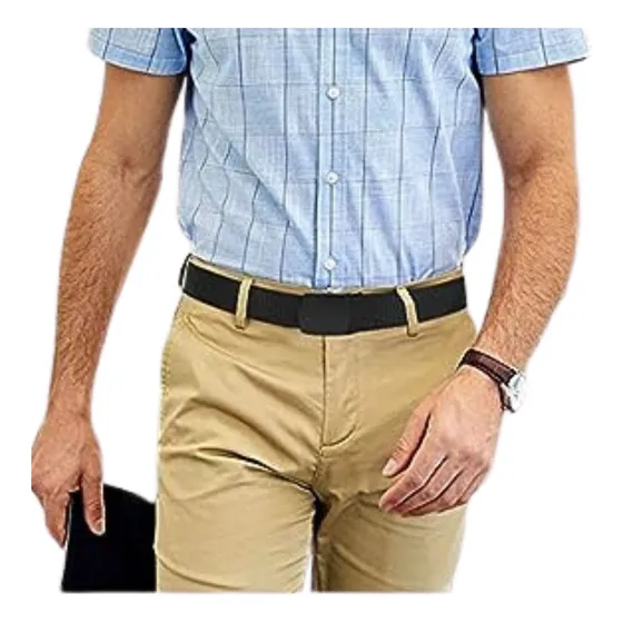 Cinturón Táctico Militar Para Hombres - Negro