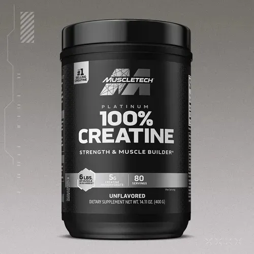 Creatina Muscletech 80 Servicios Crecimiento Muscular Fuerza