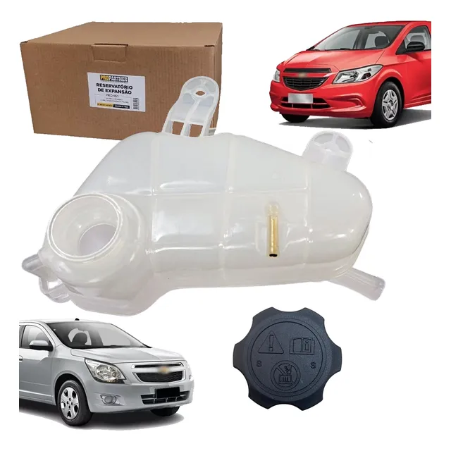 Reservatorio Agua Radiador Cobalt Onix Prisma Spin Com Tampa