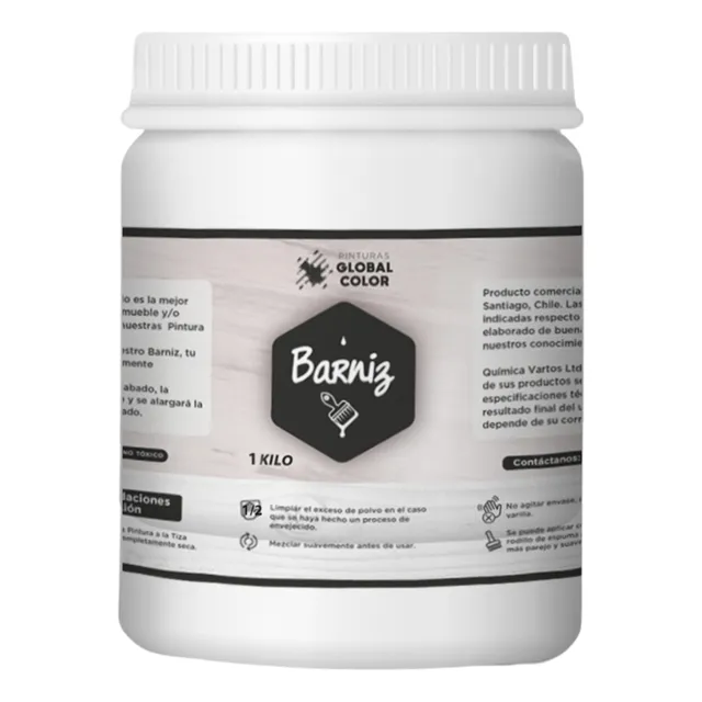 Barniz Sellante, Pintura A La Tiza, Global Color, 1 Kg