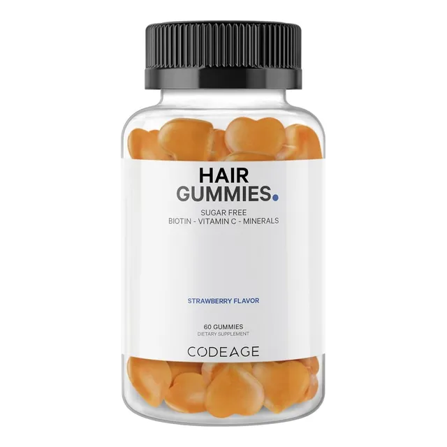 Vitaminas Para El Cabello Codeage 60 Gomitas Fresa