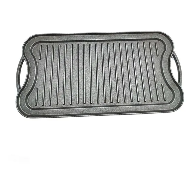 Plancha Grill Record 50.5x26cm Hierro Fundido Color Negro