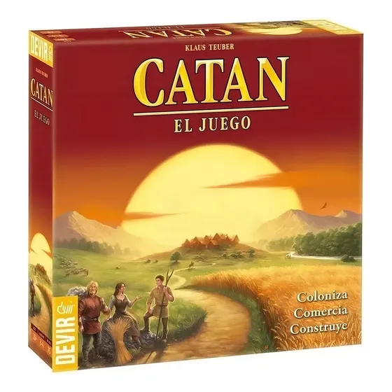 Juego Catan Devir Español Juego de estrategia