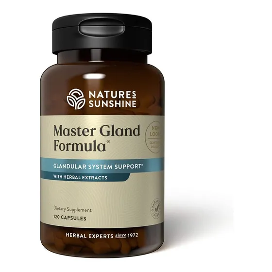 Master Gland Formula Nature´s Sunshine 120 Capsulas Sabor Sin Sabor