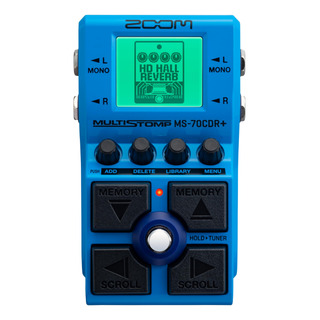 Pedal De Efeitos De Guitarra Multistomp Zoom Ms-70cdr+ Com E Pedal De Efeitos De Guitarra Multistomp Zoom Ms-70cdr+ Com E