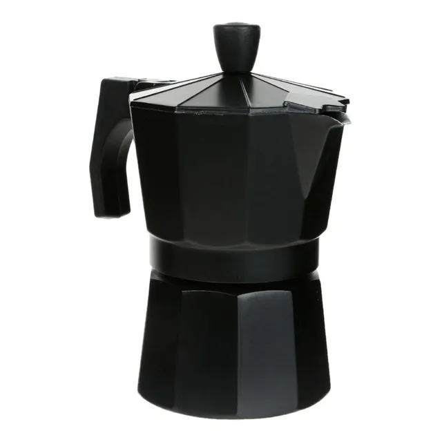 Cafetera Moka Express De Aluminio Negro 14 Tazas Pezzetti