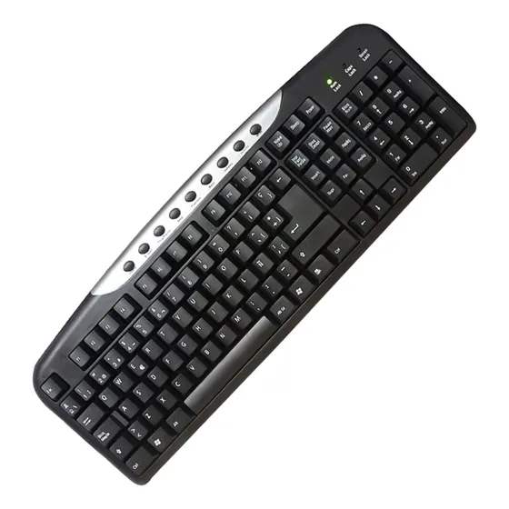 Teclado Estandar Multimedia Usb Para Pc Computadoras