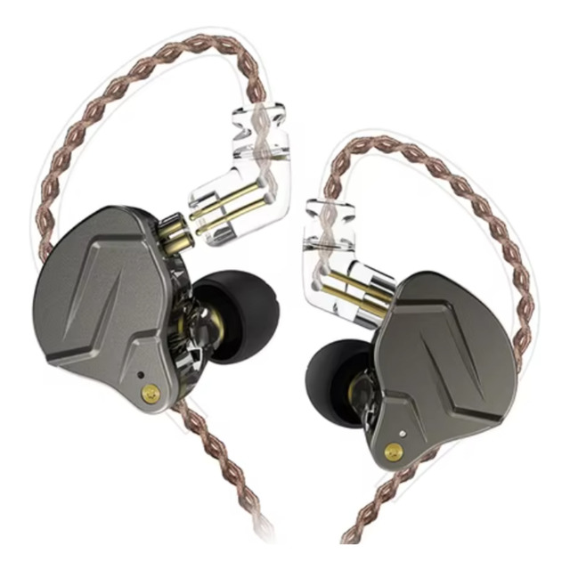 Fone Kz Kzn Pro Retorno De Palco Profissional Sem Mic Cor Gray Fone Kz Kzn Pro Retorno De Palco Profissional Sem Mic Cor Gray