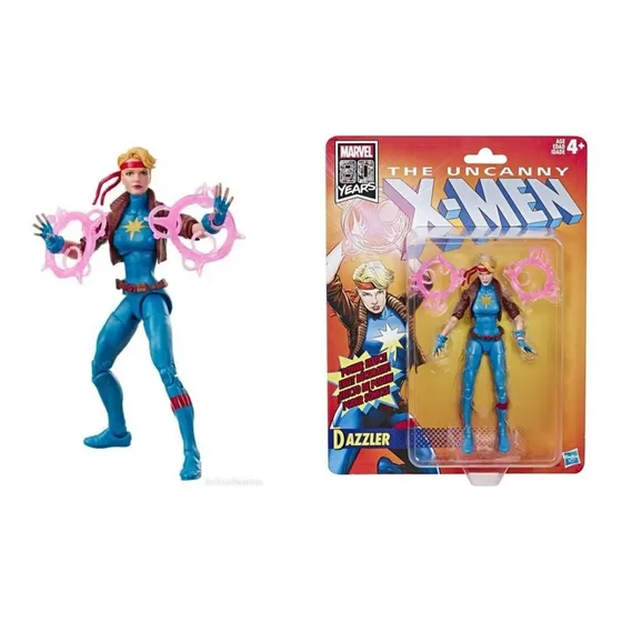 Figura Muñeco Set Marvel X Men Dazzler Juguete Coleccion