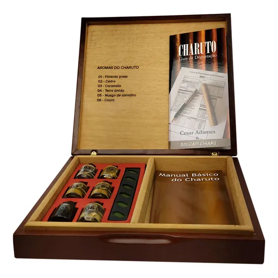 Kit Aromas Do Charuto Degustação