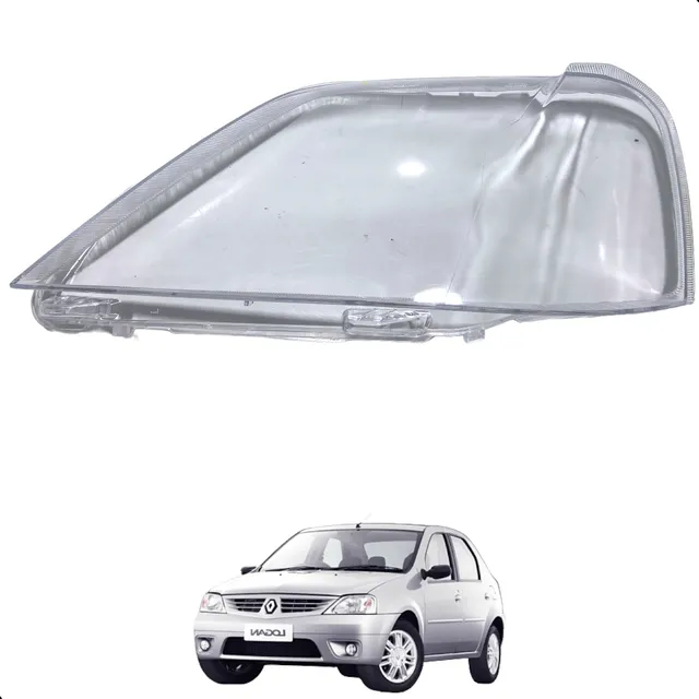 Lente Farol Renault Logan 2007 2008 2009 2010 Esquerdo