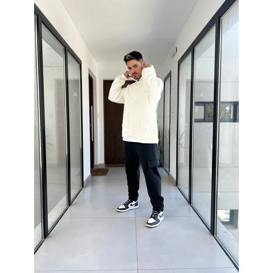 Jogging Manaflo Moom Cargo Algodón Liso