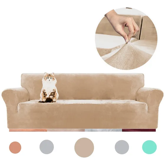 Funda Sofá Sillón Elastizada Telasuave Cover 3 Cuerpos Beige