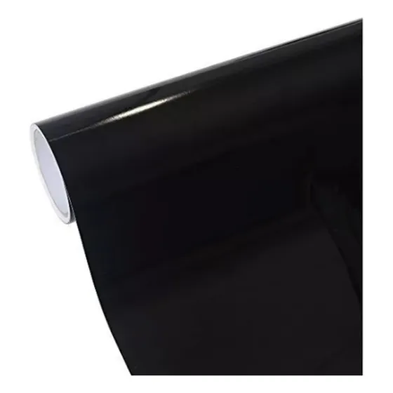 Vinilo Ppf Gloss Black Simil Vidrio X Metro