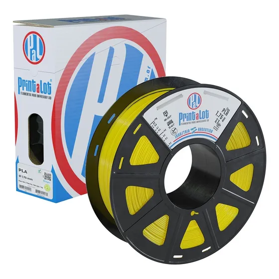 Printalot Filamento 3d Pla De 1,75mm 1kg Amarillo