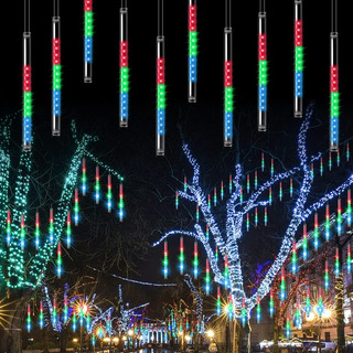 Luces Lluvia De Meteoritos Luces Guirnalda Luces Led Navidad Luces Lluvia De Meteoritos Luces Guirnalda Luces Led Navidad