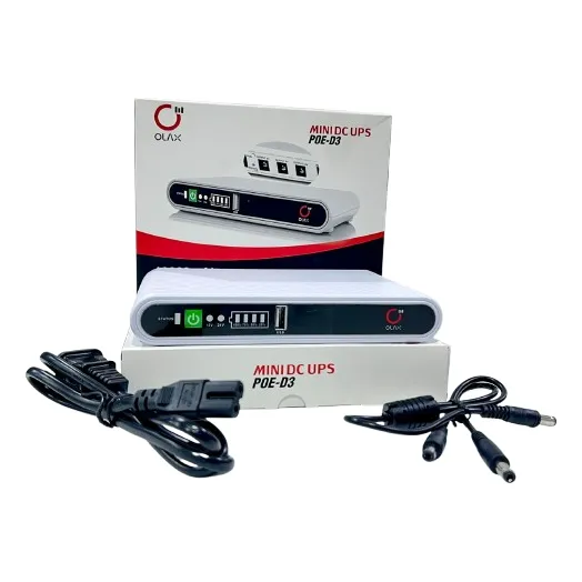 Ups Mini 10000mah Olax Poe D3 Routers Internet Wifi Bateria