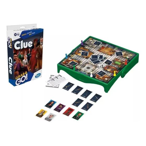 Juego De Mesa De Viaje Hasbro Refresh Clue Universo Binario