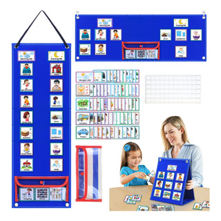 Calendario Visual Para Niños + 70 Tarjetas Calendario Visual Para Niños + 70 Tarjetas