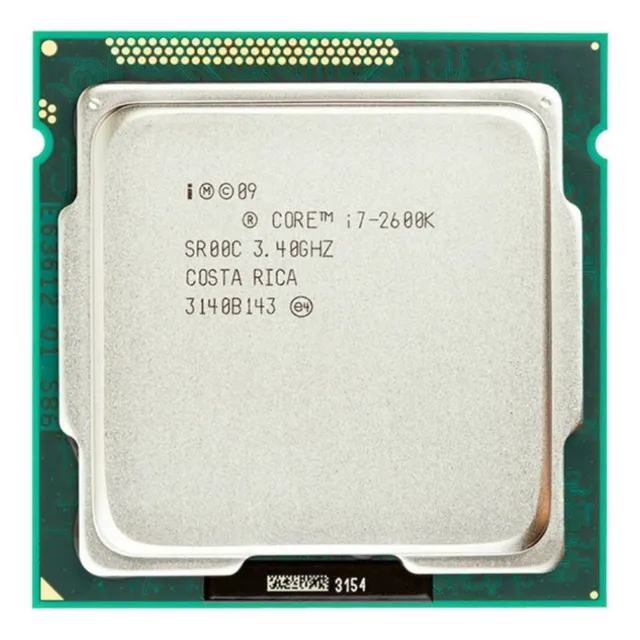 Procesador De Cpu Core I7 2600k De Cuatro Núcleos Y 3,4 Ghz