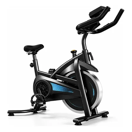 Bicicleta Ergométrica Spinning Profissional Inércia 13kg App Preto 1.2v