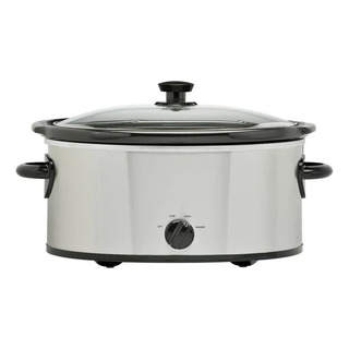 Mainstays Olla De Cocción Lenta Ovalada Acero Inoxidable 6qt Mainstays Olla De Cocción Lenta Ovalada Acero Inoxidable 6qt