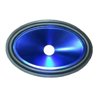 Cono Bocina 6x9 Entrada 1 Plastico Azul Suspencion Caucho Cono Bocina 6x9 Entrada 1 Plastico Azul Suspencion Caucho