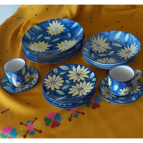 Vajilla Porcelana Italiana Florentina 15 Piezas Ver Descripc
