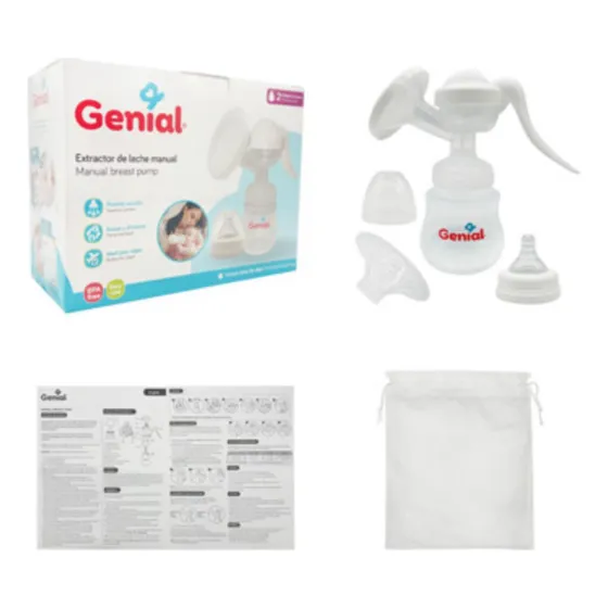 Extractor De Leche Manual Genial Lactancia