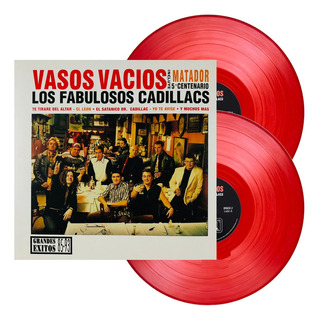 Fabulosos Cadillacs Vasos Vacíos Exitos 85 93 Rojo Lp Vinyl Fabulosos Cadillacs Vasos Vacíos Exitos 85 93 Rojo Lp Vinyl