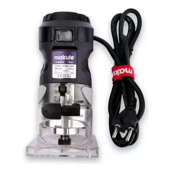 Router Fresadora De Mano Makute 580w, Fresas 6mm. Hnt
