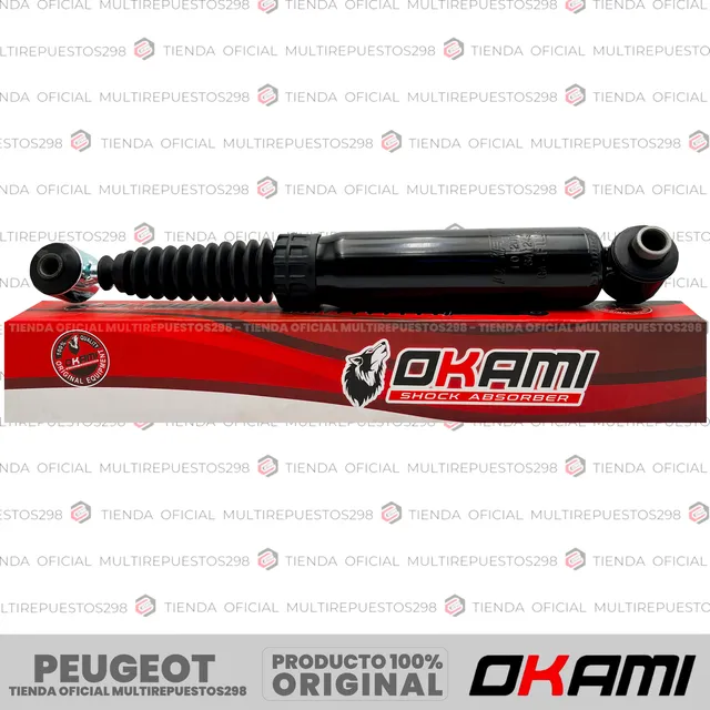 Amortiguador Trasero Peugeot 206 2000-2009 207 Dongfeng S30