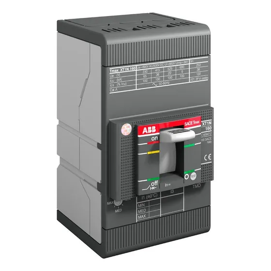 Disyuntor de caja moldeada Tmax XT1n 160 Tmd 100a (3 unidades)
