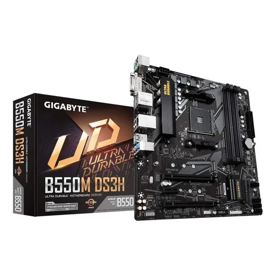 Tarjeta Madre Gigabyte B550m  Ds3h Socket Am4+ Ryzen