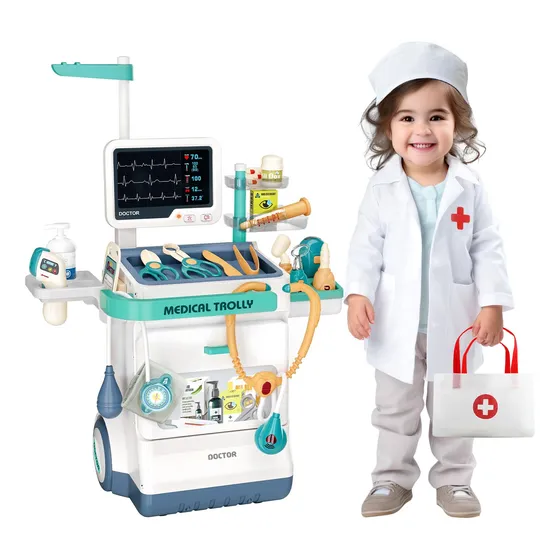 Kit Médico Jovow Para Niños Con Ropa De 3 A 8 Años
