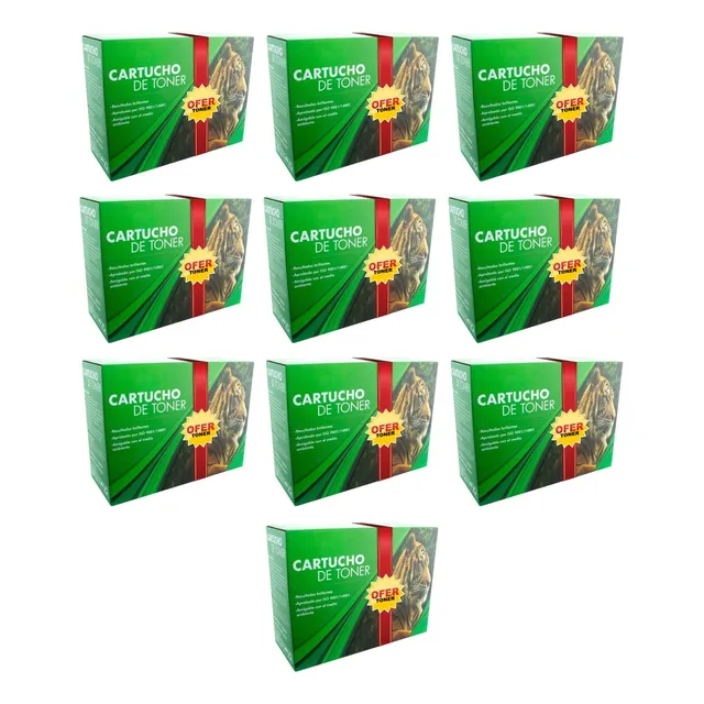 10 Pza Toner 55x Compatible Con M525