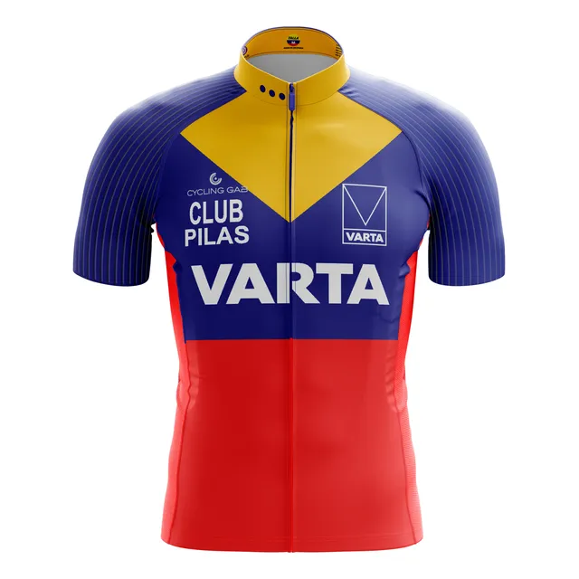 Jersey Ciclismo Club Pilas Varta Retro 1984