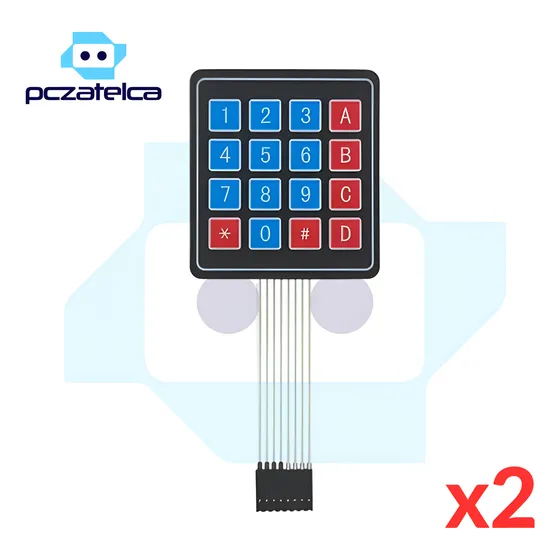 Keypad Teclado Matricial 4x4 16 Teclas 8 Pines Arduino