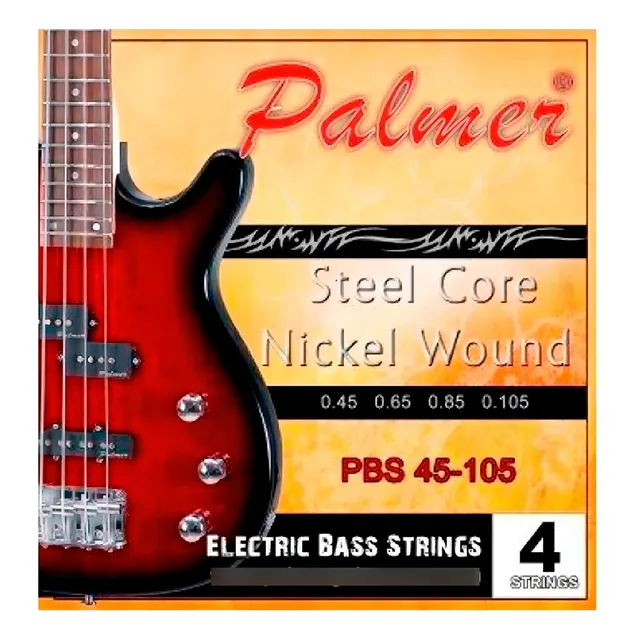Set De 4 Cuerdas Bajo Electrico 45 105 ( ) Palmer