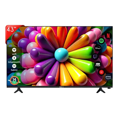 Smart Tv Red V 43 Full Hd Android 14 Wifi Hdmi Usb