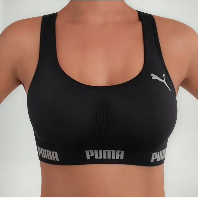 Top Academia Puma Original Treino Fitness Esportivo Feminino Top Academia Puma Original Treino Fitness Esportivo Feminino