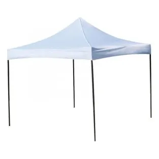 Toldo Blanco Plegable Impermeable 3x3m Marco De Acero Pr