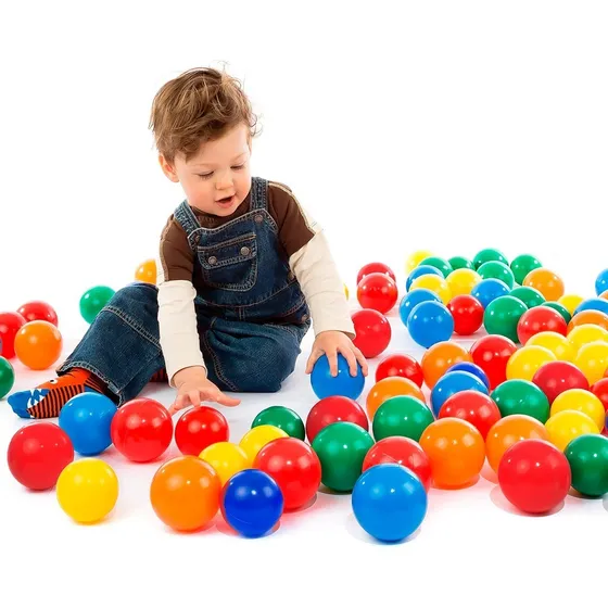 Bolinha De Piscina P/ Bebe 300 Unidades Coloridas Presente
